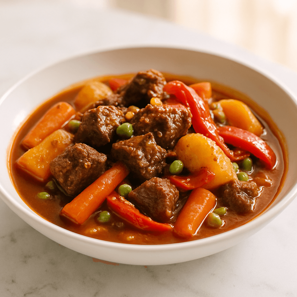 Beef Caldereta