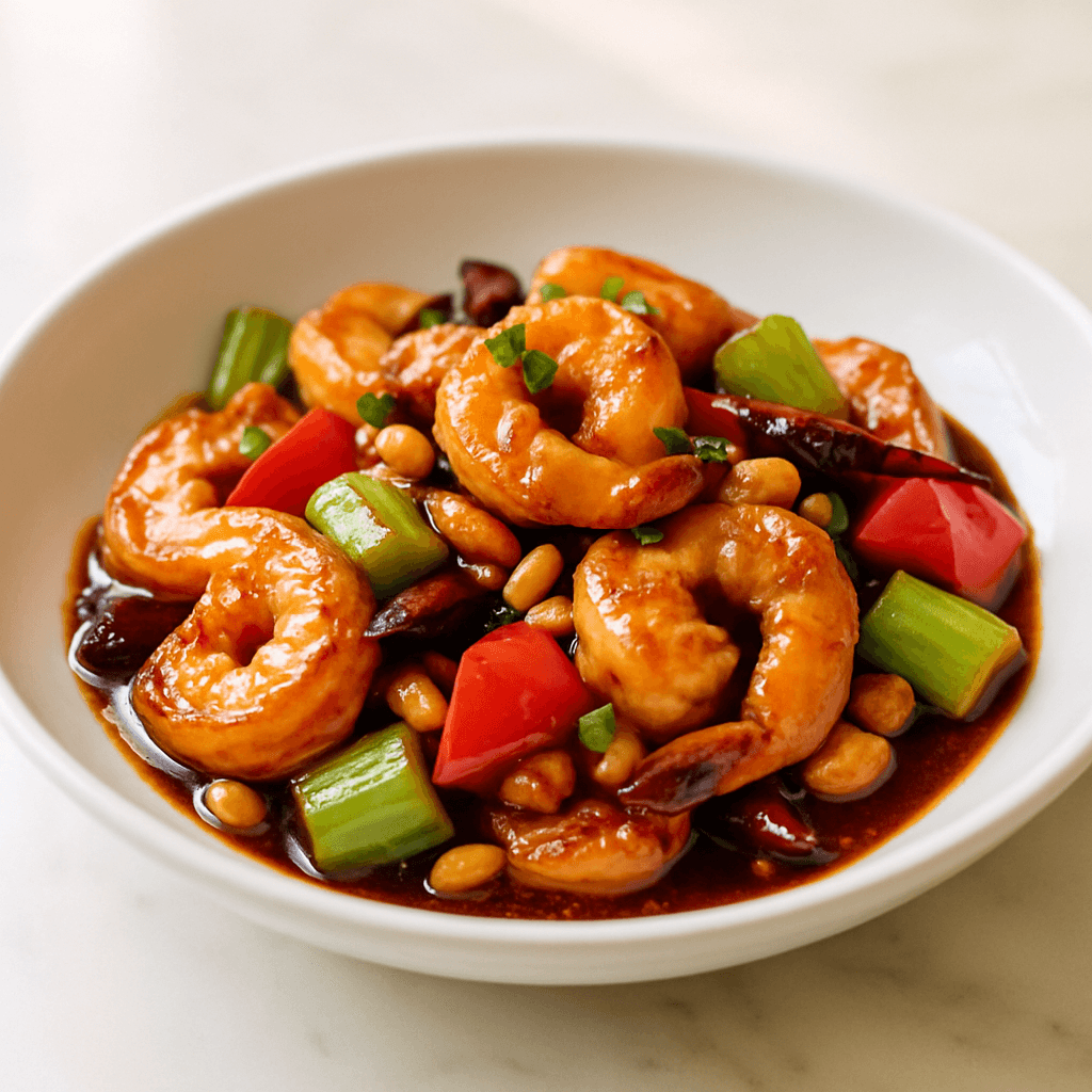 Kung Po Prawns