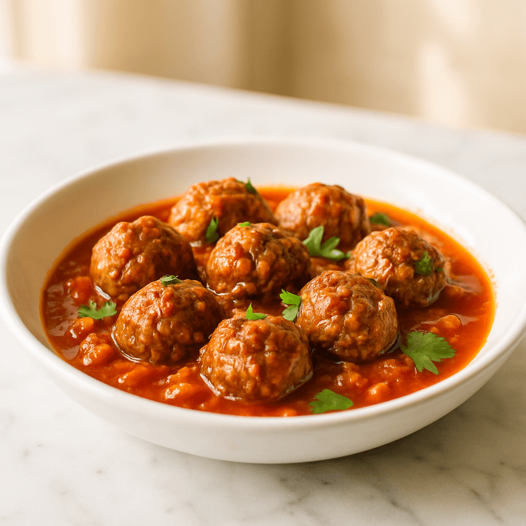 Algerian Kefta (Meatballs)