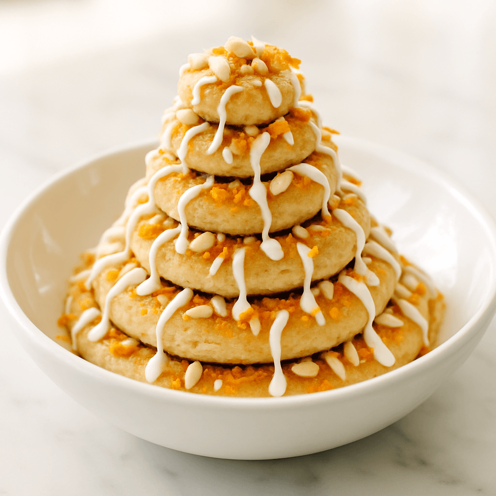 Authentic Norwegian Kransekake