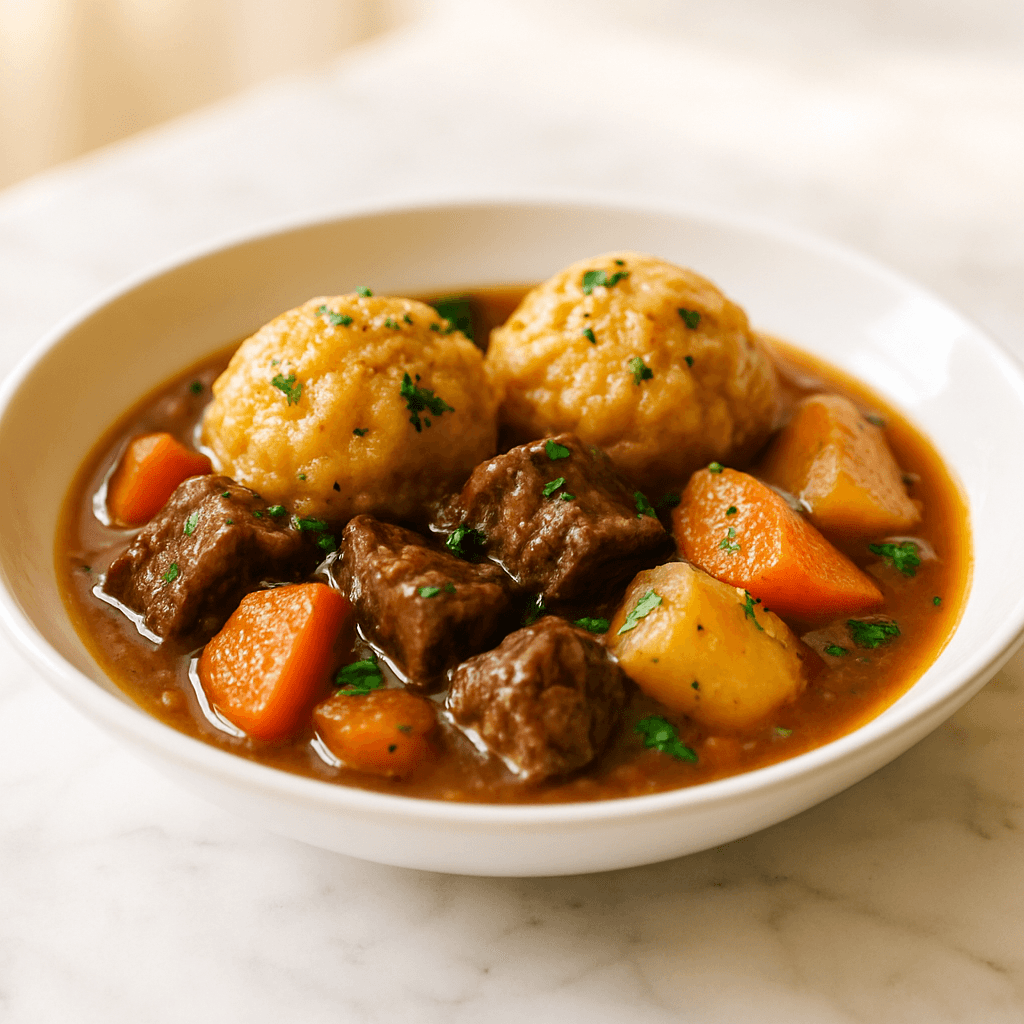 Beef Dumpling Stew