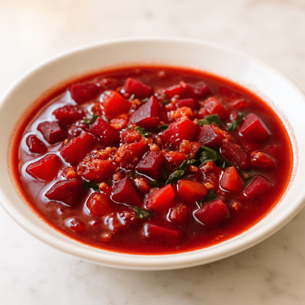 Beetroot Soup (Borscht)