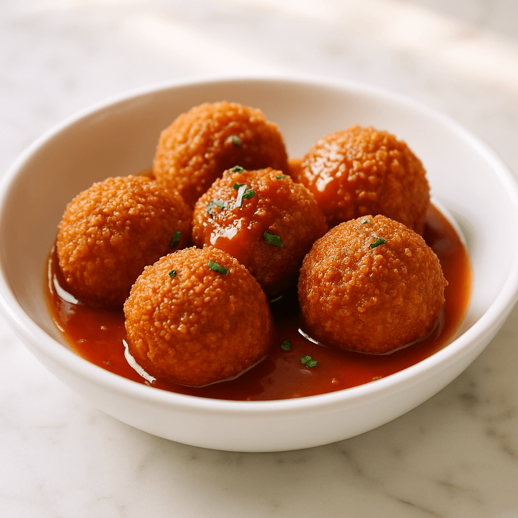 Bitterballen (Dutch meatballs)
