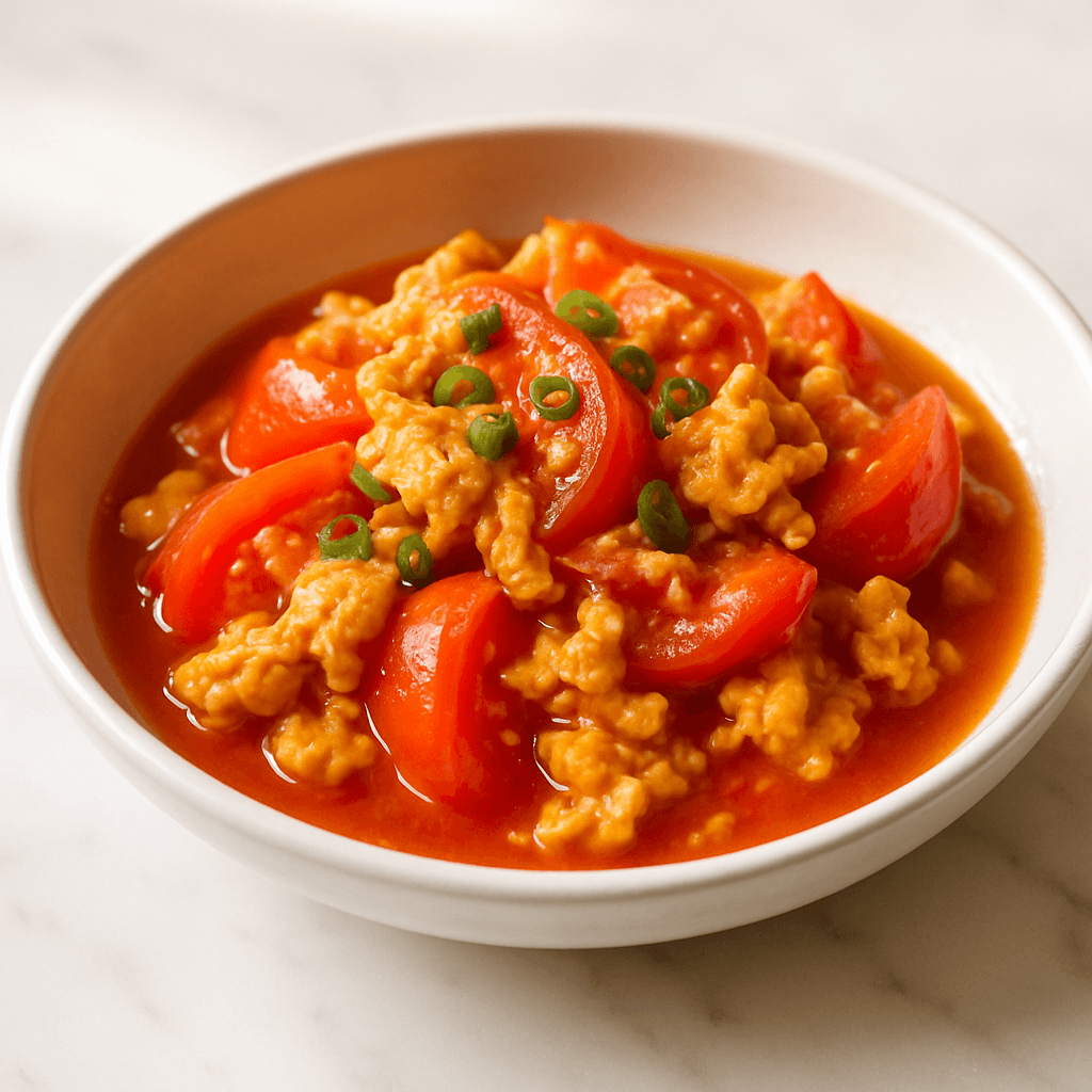 Chinese Tomato Egg Stir Fry