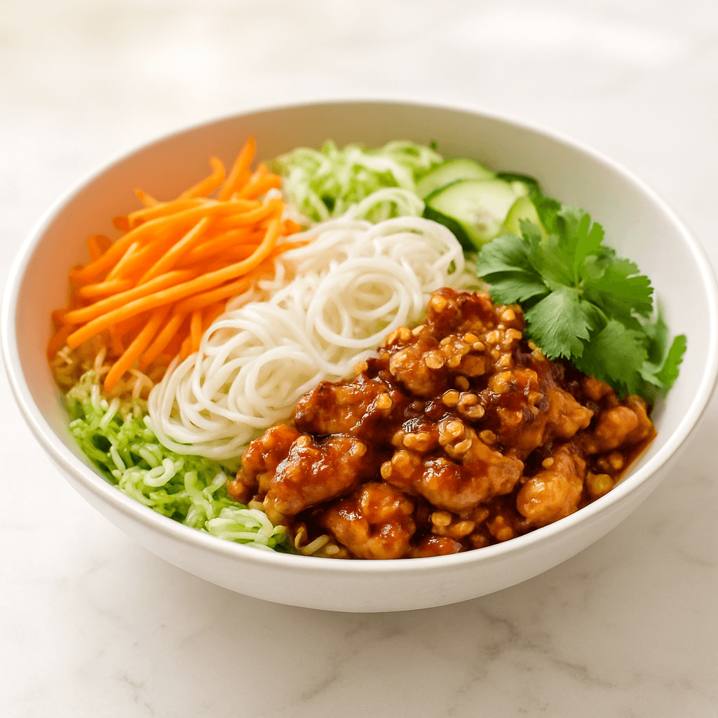 Noodle bowl salad